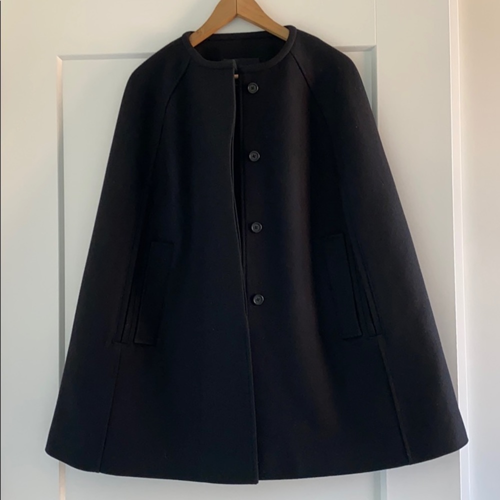 J. Crew Wood Cape C8558 XS/S